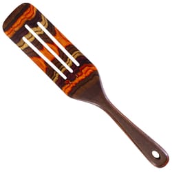 Totally Bamboo Baltique Multicolored Birch Wood Spurtle