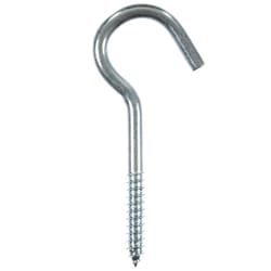 2.5 inch Heavy Duty Eye Hooks, 10 Pack Stainless Steel Eye Screws, Screw in Eye Hooks for Wood, Securing Cables Wires, Anti-rust Self Tapping Eyelet