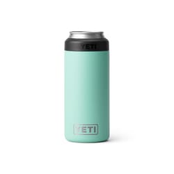 YETI Rambler 12 oz Seafoam BPA Free Colster Slim Can Insulator