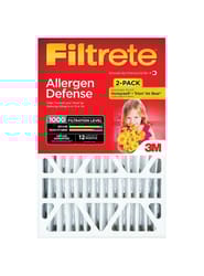 Filtrete 16 in. W X 25 in. H X 4 in. D Pleated 1000 MPR Pleated Allergen Air Filter 2 pk
