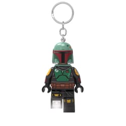 LEGO Star Wars Plastic Multicolored Boba Fett Keychain w/LED Light