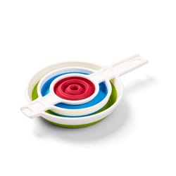 Progressive PrepWorks Assorted Silicone Funnel Set