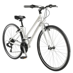 Retrospec Atlas Fitness Hybrid Women Bicycle White