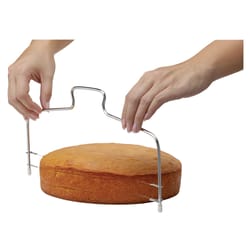 Harold Import Silver Stainless Steel Cake Cutter