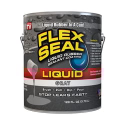 FLEX SEAL  Gray  Liquid Rubber Sealant Coating  1 gal. 