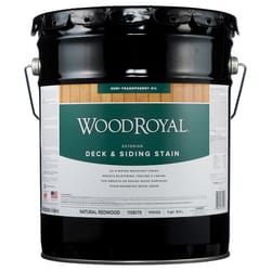 Ace Wood Royal Semi-Transparent Natural Redwood Oil-Based Deck and Siding Stain 5 gal