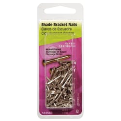 HILLMAN Anchor Wire 3/4 in. Bracket Nickel Steel Nail Flat Head 15 lb