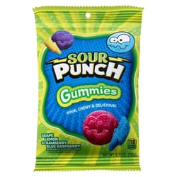 Sour Punch Assorted Sour Gummie Candy 6.75 oz