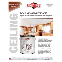 Richard's Paint Rich Classic Semi-Gloss Accent Base Interior/Exterior Paint Exterior and Interior 5