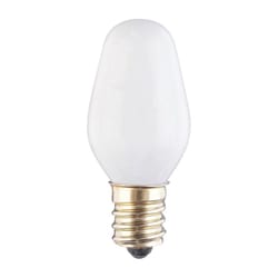 Westinghouse 7 W C7 Specialty Incandescent Bulb E12 (Candelabra) White 2 pk