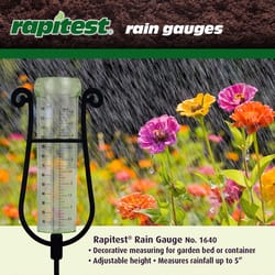 Luster Leaf Rain Gauge Stake 2.9 in. W X 2.9 in. L