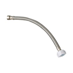 Plumb Pak EZ 3/8 in. Compression in. X 7/8 in. D Ballcock 12 in. Stainless Steel Toilet Supply Line