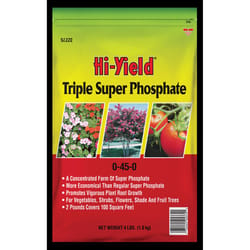 Hi-Yield TRIPLE SUPER PHOSPHATE 0-45-0 Granules Plant Food 4 lb