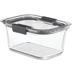 Rubbermaid Brilliance 4.7 cups Clear Food Container and Lid 1 pk