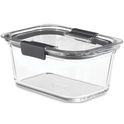 Rubbermaid Brilliance 6-Piece Clear Food Storage Container Set - Groom &  Sons' Hardware