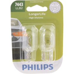 Philips LongerLife Incandescent Back-Up/Cornering/Stop/Turn Miniature Automotive Bulb 7443LLB2