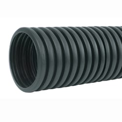 Advanced Drainage Systems 6 in. D X 100 ft. L Polyethylene Slotted Drain Pipe with Sock