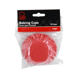 Chef Craft Bright Red Paper Baking Cups