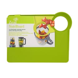 Zeal NutriBoard 13 in. L X 10 in. W Plastic Cutting Board