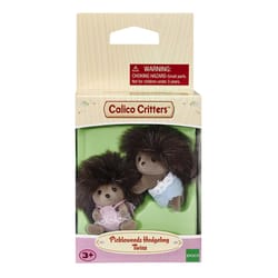 Calico Critters Pickleweed Hedgehog Twins Dolls 2 pc