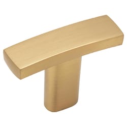 Amerock Modern T-Bar Cabinet Knob Champagne Bronze 1 pk