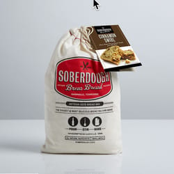 Soberdough Cinnamon Swirl Brew Bread Mix 21.3 oz Bagged