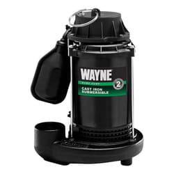 Wayne 1/2 HP 5100 gph Cast Iron Tethered Float Switch AC Submersible Sump Pump