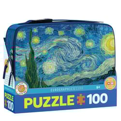 Eurographics Starry Night Lunch Bag Jigsaw Puzzles Multicolored 100 pc
