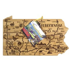 Totally Bamboo Destination 16 in. L X 9.75 in. W X 0.63 in. Bamboo Cutting Board