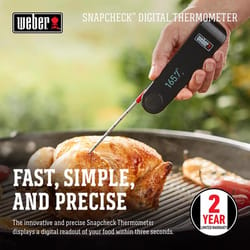 Weber Connect Digital WiFi Enabled Bluetooth Enabled Grill/Meat Thermometer  - Ace Hardware
