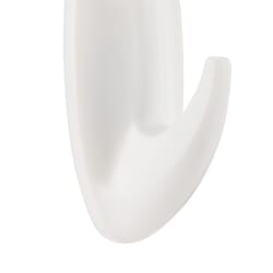 3M Command Medium Plastic Designer Hooks 3.15 in. L 4 pk