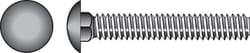 Hillman 3/8 in. X 3-1/2 in. L Stainless Steel Carriage Bolt 25 pk