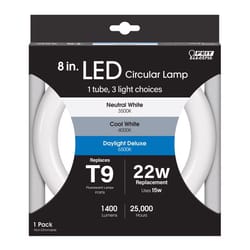 Feit T9 Bi-Pin LED Tube Light Color Changing 22 Watt Equivalence 1 pk