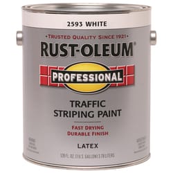 Rust-Oleum Professsional White Traffic Striping Paint 1 gal