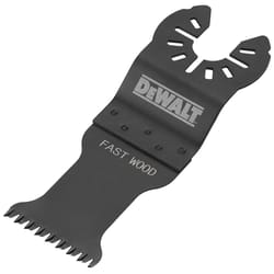 DeWalt Universal Fitment 2-1/2 in. L High Carbon Steel Precision Tooth Oscillating Blade 1 pc