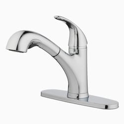 OakBrook Pacifica One Handle Chrome Pull-Out Kitchen Faucet