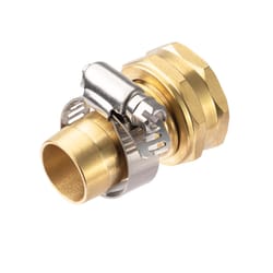 Ace 3/4 in. Hose Barb x 3/4 in. FHT in. Brass Threaded Female Hose Repair