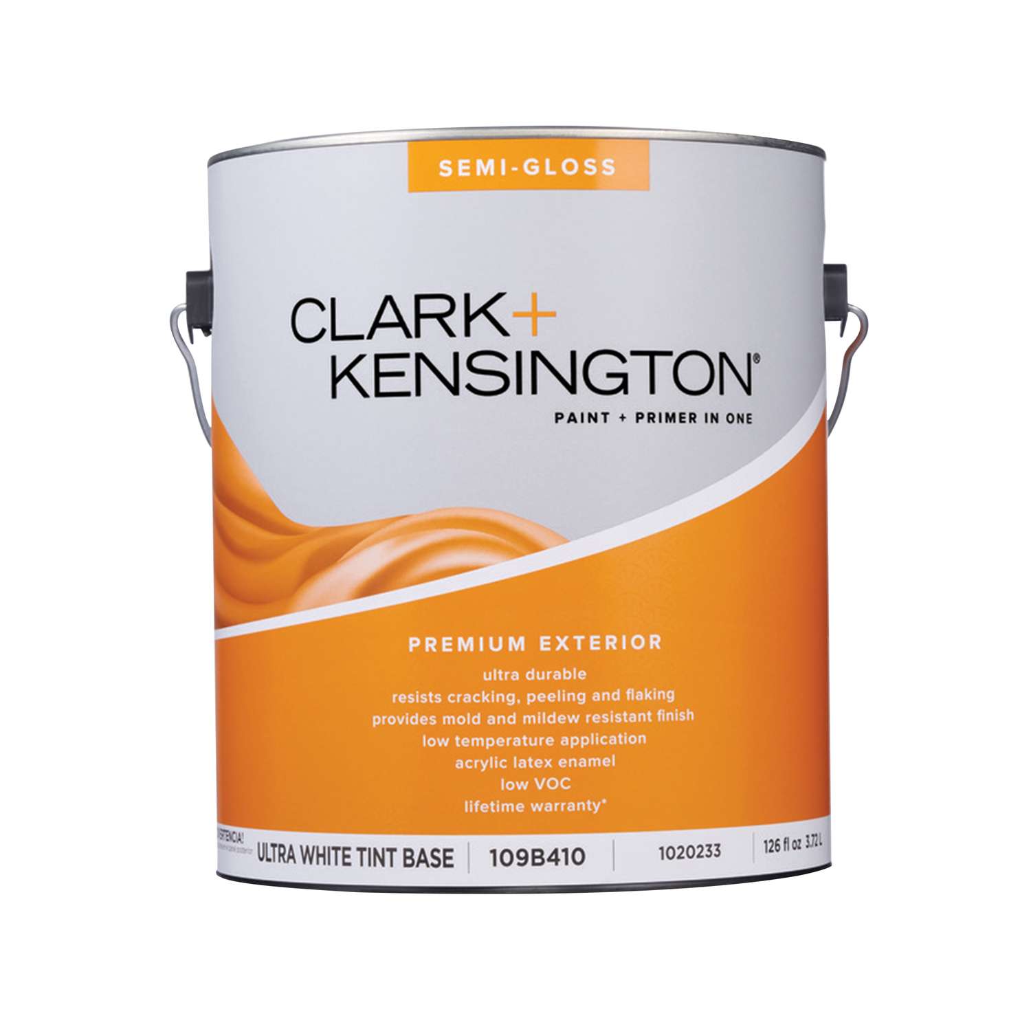 Clark+Kensington SemiGloss Tint Base Ultra White Base Premium Paint