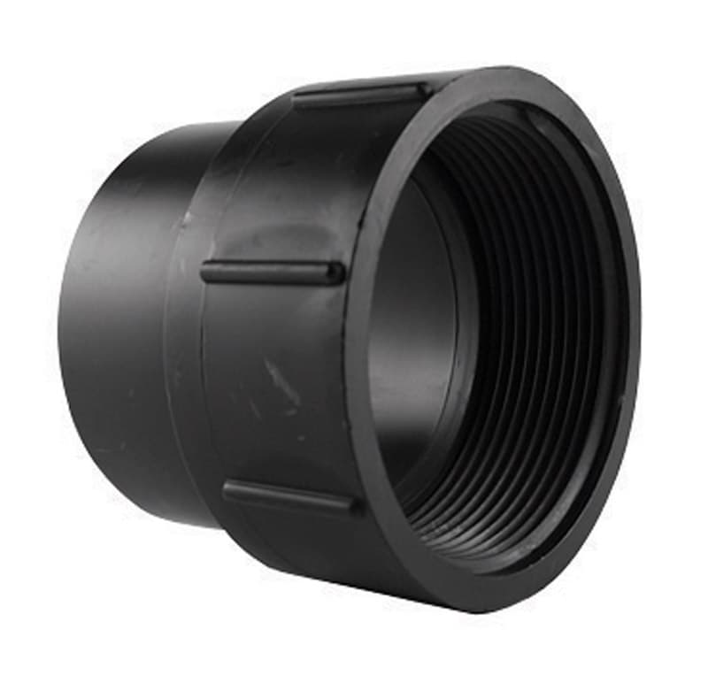 ABS001051200 Charlotte Pipe 4 in. Spigot X 4 in. D FPT ABS Clea sku ABS001051200