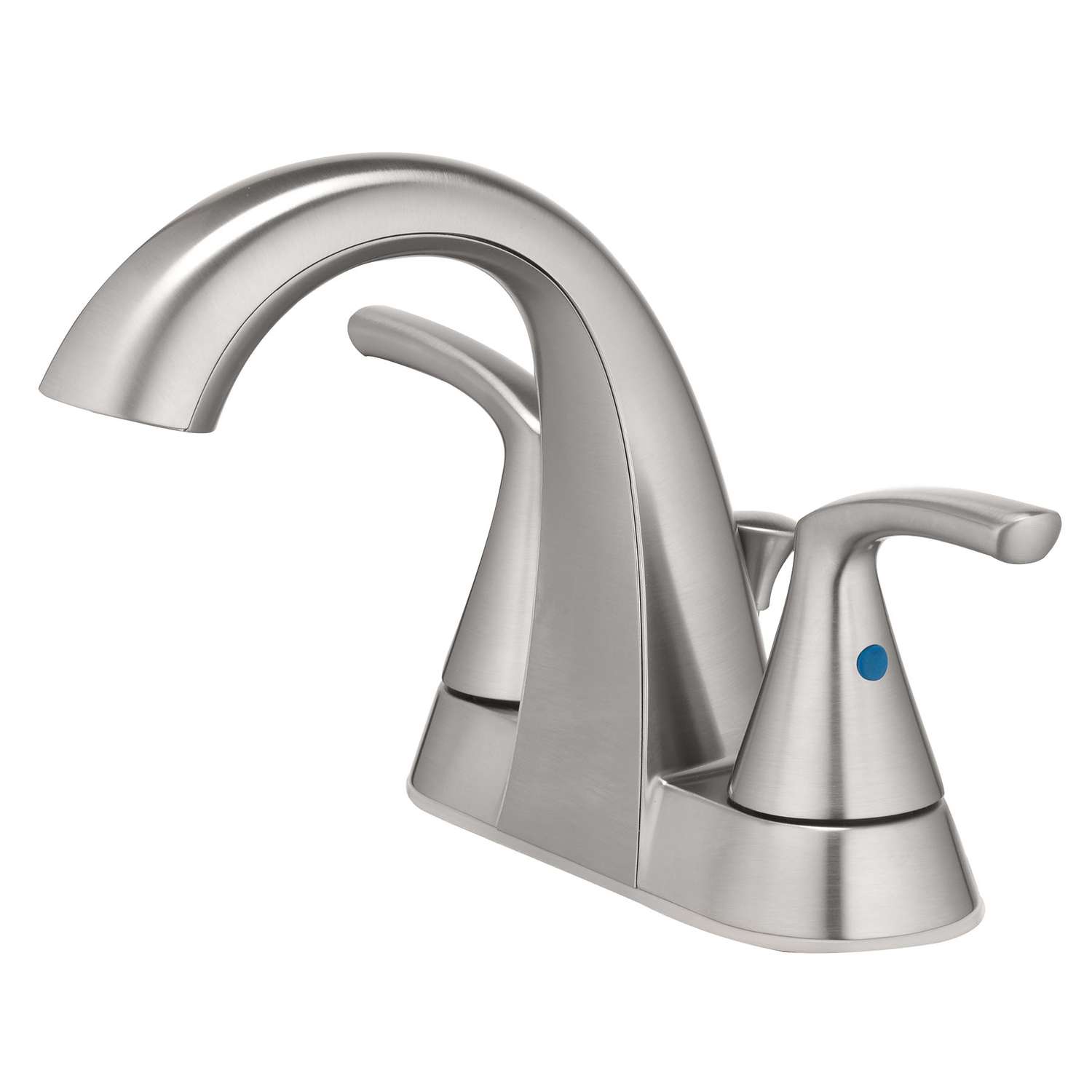 OakBrook Brushed Nickel TwoHandle Bathroom Sink Faucet 4 in. Ace