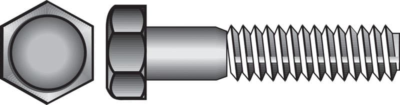 Hillman 1/2 In. D X 3 In. L Hot Dipped Galvanized Steel Hex Bolt 50 Pk ...