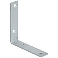 National Hardware 4 in. H X 0.88 in. W X 0.12 in. D Galvanized Steel Inside Corner Brace