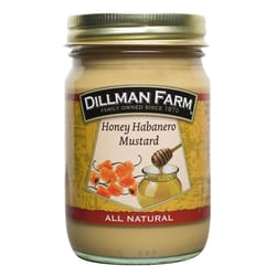 Dillman Farm Honey Habanero Mustard 14 oz Jar