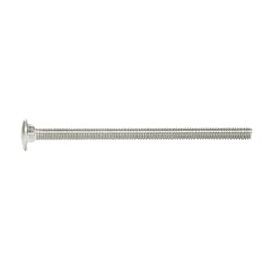 HILLMAN 1/4 in. X 4 in. L Stainless Steel Carriage Bolt 25 pk