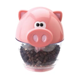 Joie Oink Oink Pink Plastic Pepper Grinder