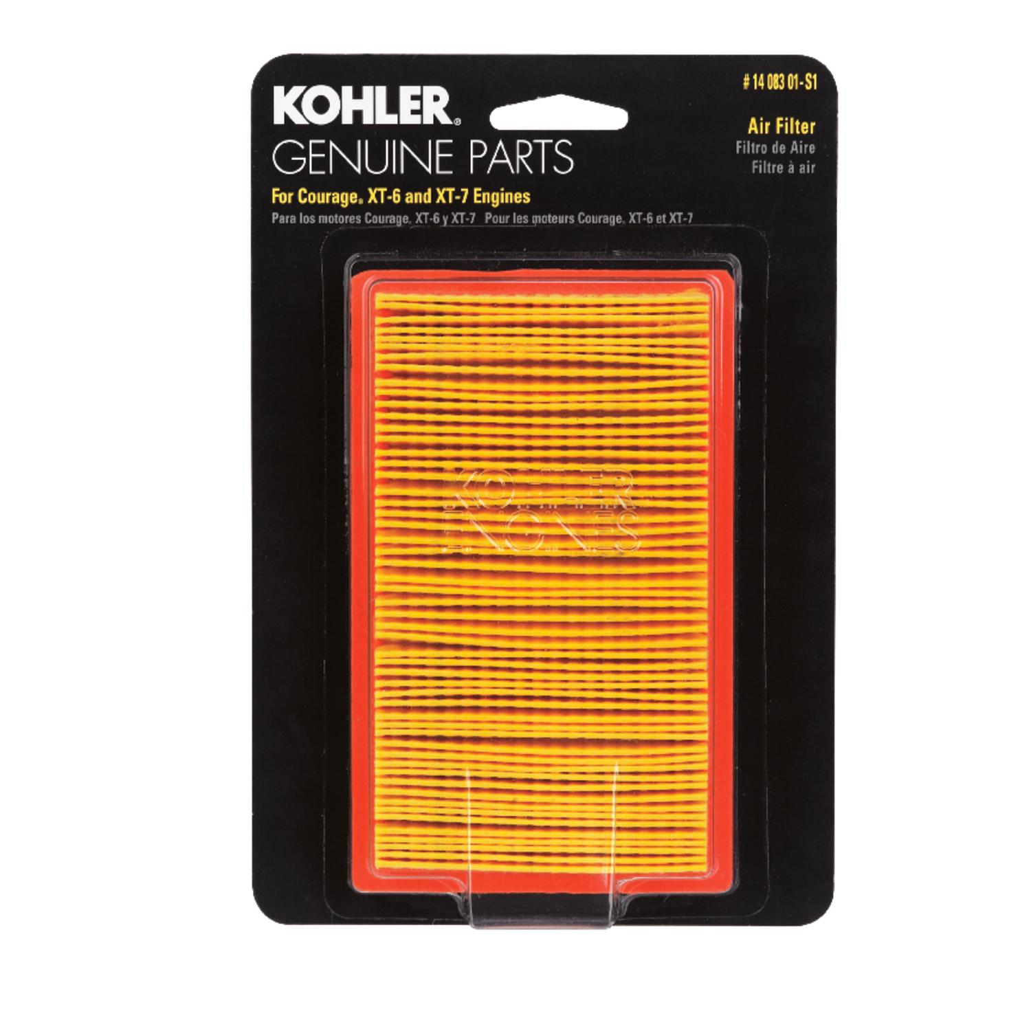 Kohler Small Engine Air Filter For Courage XT6-8 Mfr# 14 083