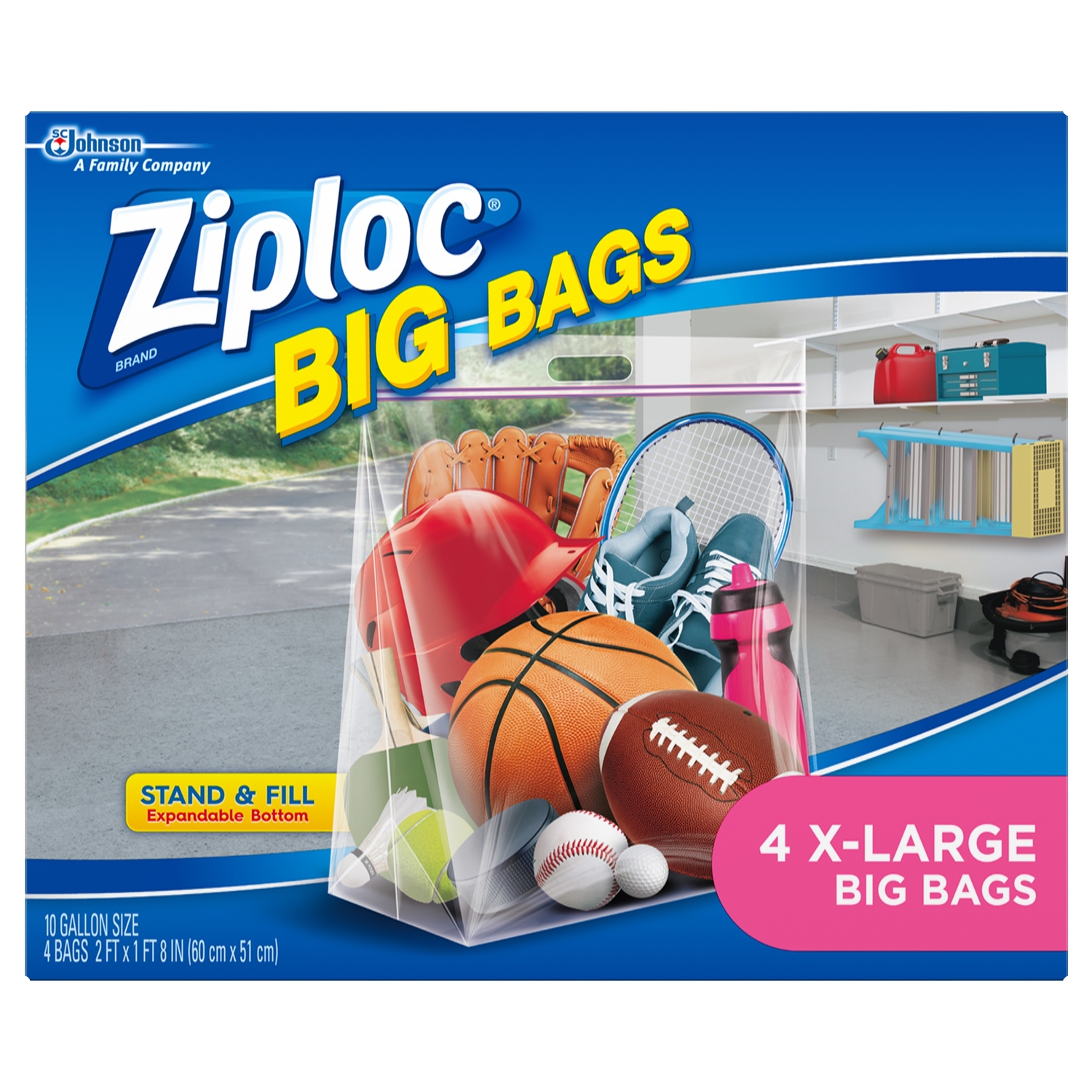 Ziploc®, Storage Bags Two Gallon / XL, Ziploc® brand