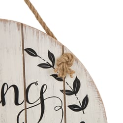Glitzhome 15 in. Giving Thanks Everyday Hanging Decor