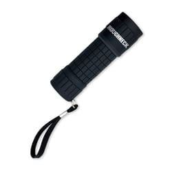 Novelty Inc Roughneck Black LED Flashlight AAA Battery