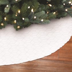 Dyno Christmas Faux Fur Tree Skirt 48 in.